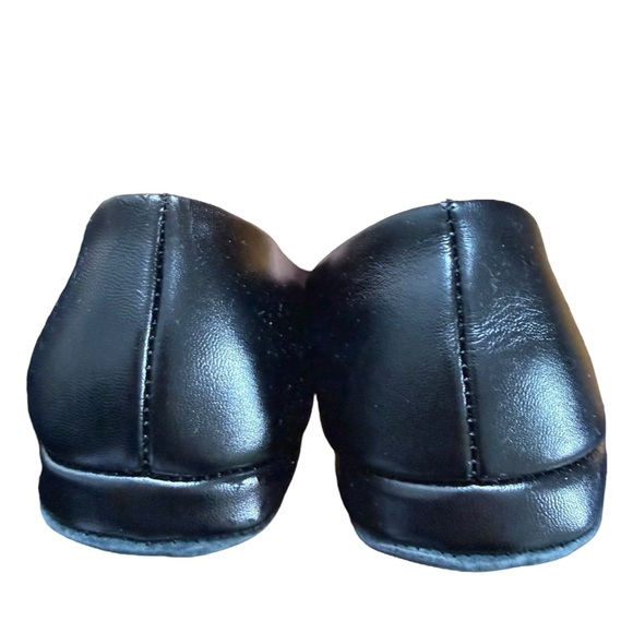 Climate X Black Leather Slippers House Shoes Men’s 8 EEE Round Close Toe NIB - Picture 4 of 16